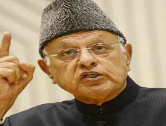 फारूक ने फिर उगला देश के खिलाफ जहर