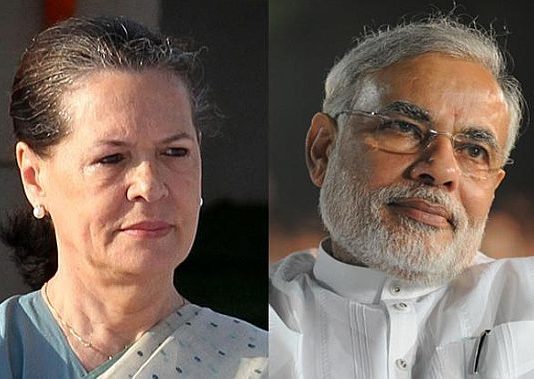 नरेन्द्र मोदी पर भड़कीं सोनिया, कहा, “मुँह न छुपाइये सामना कीजिये”