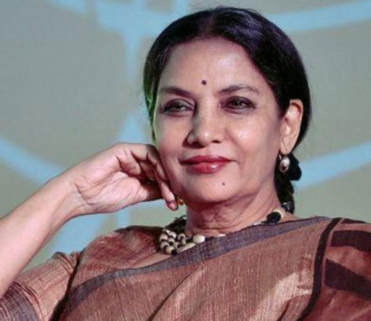 सरकार के संरक्षण में चल रही है सबकी दुकान -शबाना आजमी