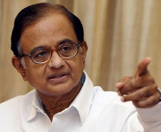 राष्ट्र में एक साथ चुनाव को लेकर पी चिंदम्बरम ने साधा भाजपा पर निशाना