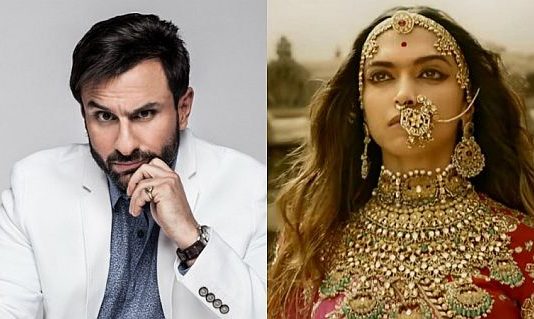 पद्मावत विवाद पर बोले सैफ अली खान, “इतिहास के साथ न करें छेड़छाड़”