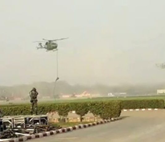 आर्मी-डे परेड की रिहर्सल के दौरान 3 जवान घायल