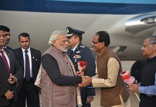 शीर्ष पुलिस अधिकारियों की क्लास लेने मध्य प्रदेश पहुंचे पीएम मोदी