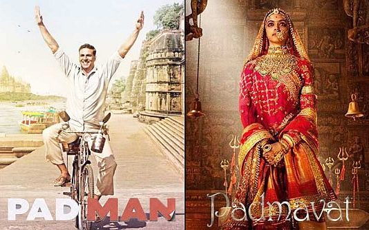 फिल्म ‘पद्मावत’ के कारण आगे बढ़ी ‘पैडमैन’ की रिलीज़ डेट