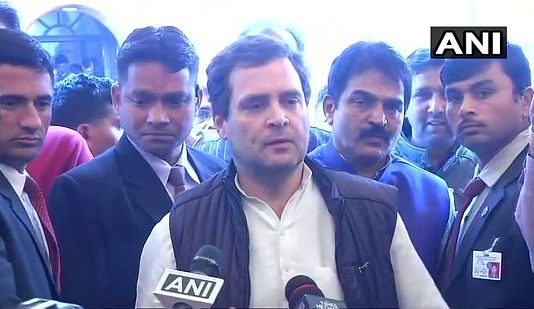 पीएम ने घंटे भर दिया भाषण, लेकिन नहीं लिया राफ़ेल डील का नाम -राहुल गांधी