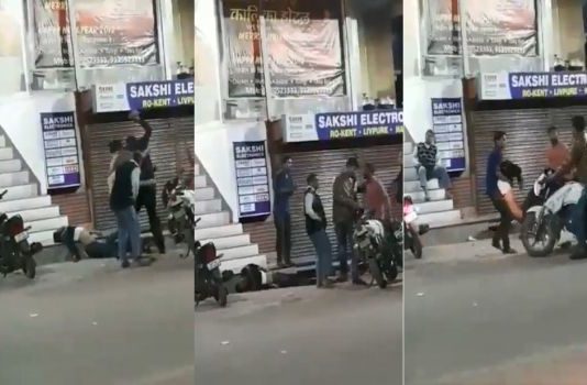 इलाहाबाद: अट्ठारह हजार यूज़र्स ने शेयर किया दिलीप की पिटाई का वीडियो