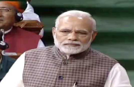 पीएम मोदी ने विपक्ष पर देश के टुकड़े करने का लगाया आरोप