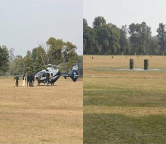 सेना ने रोका उत्तराखंड CM का हेलिकॉप्टर