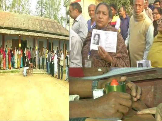 त्रिपुरा चुनाव: दोपहर 1 बजे तक 46 फीसदी मतदान