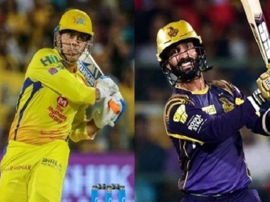 IPL 2018 : कार्तिक ने छुड़ा दिए धोनी की टीम के छक्के कार्तिक &धोनी