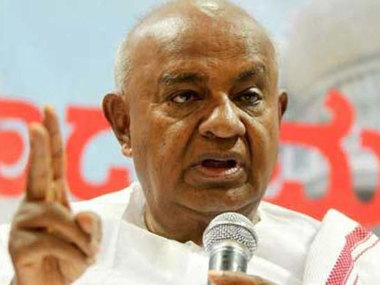 कुमारस्वामी को CM तो बड़े बेटे को डिप्टी सीएम देखना चाहते हैं देवगौड़ा कुमारस्वामी