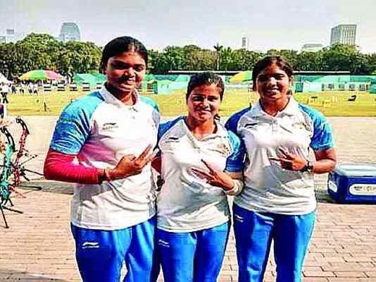 Asian Games 2018 : भारतीय महिलाओं ने तीरंदाजी में जीता सिल्वर Asian Games 2018 : भारतीय महिलाओं ने तीरंदाजी में जीता सिल्वर