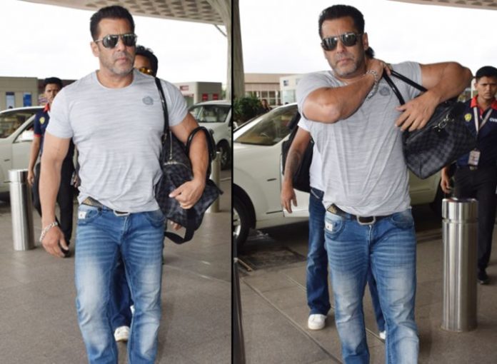 Bigboss 12 के लिए गोवा रवाना हुए Salman Khan, एयरपोर्ट पर हुए स्पॉट 