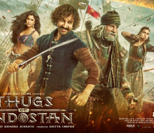 आमिर खान की फिल्म ठगस ऑफ़ हिन्दोस्तान से रिलीज़ हुआ एक और धमाकेदार पोस्टर आमिर खान की फिल्म ठगस ऑफ़ हिन्दोस्तान से रिलीज़ हुआ एक और धमाकेदार पोस्टर