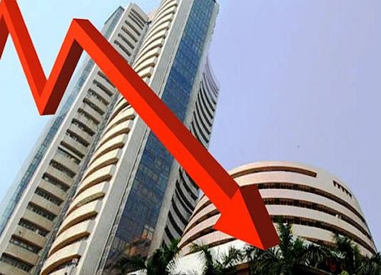 शेयर बाजार में मचा कोहराम, सेंसेक्स 633 अंक टूटा