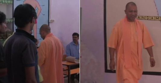 सातवें चरण का मतदान जारी, CM योगी ने गोरखपुर में डाला वोट, कही ये बड़ी बात