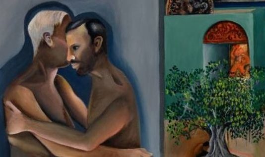 22 करोड़ में बिकी एक-दूसरे को गले लगातें 2 मर्दों की न्यूड पेटिंग !