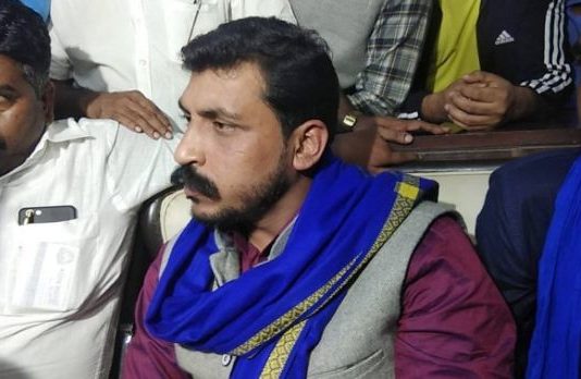 भीम आर्मी चीफ चंद्रशेखर आजाद को पुलिस ने हिरासत में लिया !