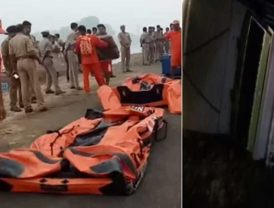 लखनऊ में बड़ा हादसा: इंदिरा नहर में गिरी गाड़ी, 6 बच्चें पानी में बहे !