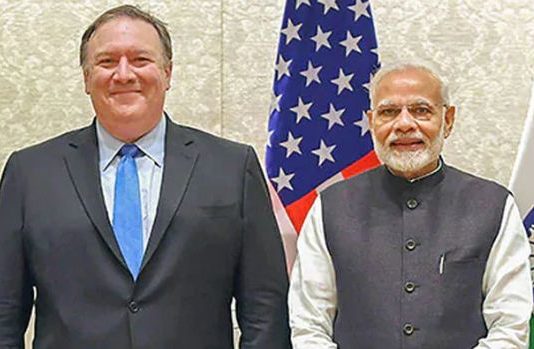 भारत दौरे पर अमेरिकी विदेश मंत्री पोम्पिओ, PM से वार्ता में आतंकवाद और व्यापार होगा अहम मुद्दा