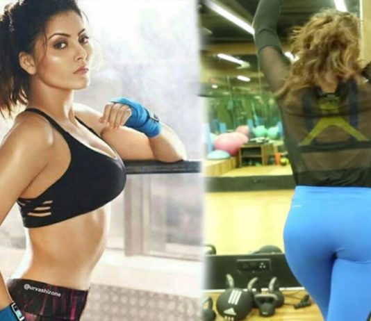 एक्ट्रेस उर्वशी रौतेला का ये जिम वीडियो हुआ वायरल, देखिए वीडियो