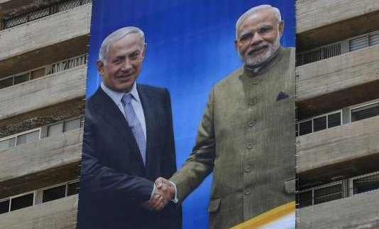 इजराइल में छाया पीएम मोदी का जादू, चुनावी बैनर पर लगी तस्वीरें