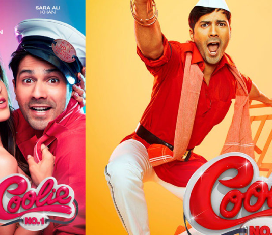 ‘कुली नंबर 1’ का पोस्टर रिलीज, मस्त है सारा अली खान और वरुण धवन का गेटअप