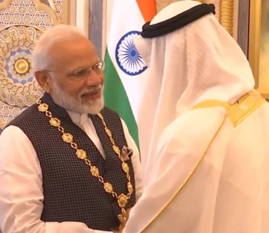 PM मोदी यूएई के सर्वोच्च सम्मान “ऑर्डर ऑफ ज़ायद” से सम्मानित