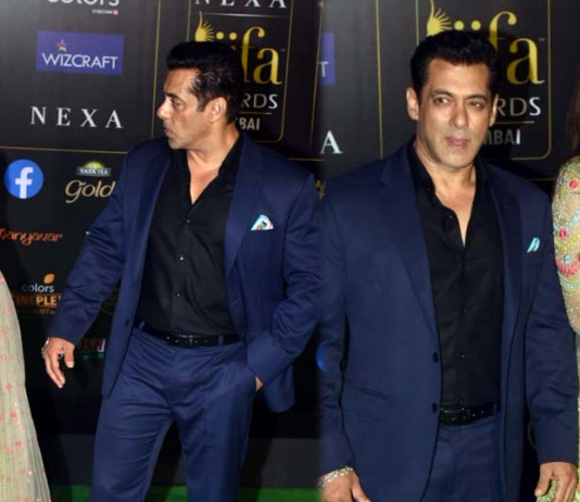 IIFA Awards 2019: सलमान खान ने की मिस्ट्री गर्ल के साथ Entry, जानिए कौन है ये लड़की