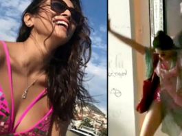 पिंक बिकिनी में Shriya Saran में किया ऐसा Dance, Video वायरल