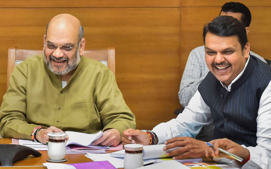 शिवसेना से तल्खी के बीच अमित शाह से मिले देवेंद्र फडणवीस, कही ये बड़ी बात