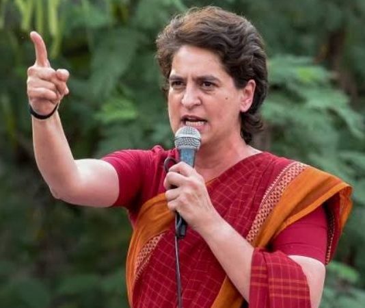 लखनऊ: Priyanka Gandhi ने बीजेपी सरकार पर बोला हमला, कहा- देश की मिट्टी में सभी का खून