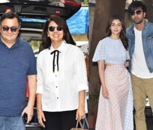 PIXS: पहली बार कपूर फैमली के लंच पार्टी में नजर आईं बॉयफ्रेंड रणबीर संग आलिया