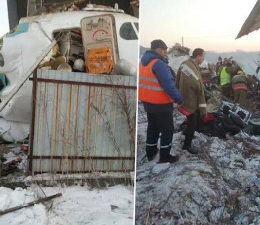 कजाकिस्तान में बड़ा हादसा, 100 यात्रियों को ले जा रहा प्लेन हुआ क्रैश, 14 की मौत