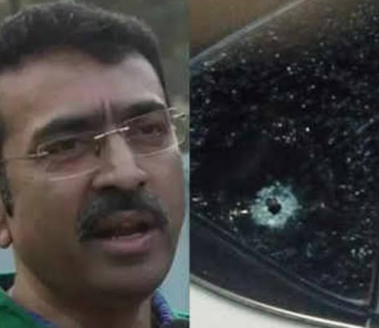 मेयर संदीप जोशी की कार पर बरसाई गईं गोलियां, बाल-बाल बची जान