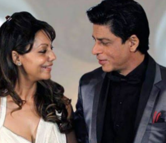 Gauri Khan का गाउन संभालते पीछे-पीछे चले Shahrukh Khan, वीडियो Viral
