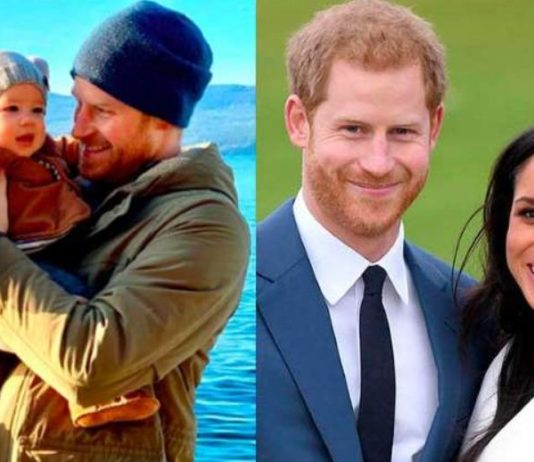 Prince Harry व Megan Merkel ने शेयर की शहजादे आर्ची की पहली तस्वीर