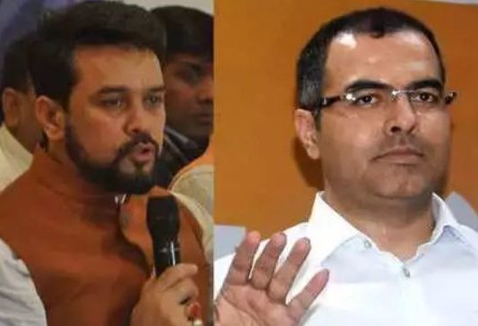 चुनाव आयोग की नोटिस- BJP अनुराग ठाकुर और प्रवेश वर्मा को स्टार प्रचारकों की लिस्ट से हटाएं