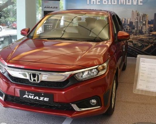 सिडैन कार Honda Amaze BS6 मॉडल लॉन्च, कीमत 6.10 लाख रुपए से शुरू