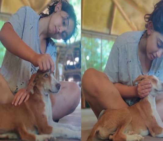 स्ट्रीट डॉग के साथ खेलती नजर आईं Aamir Khan की बेटी इरा खान, फोटोज वायरल