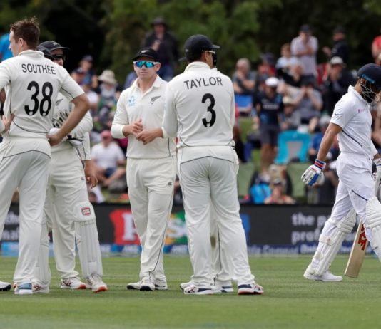 इंटरनेशनल क्रिकेट में विराट कोहली को टिम साउदी ने 10वीं बार किया आउट