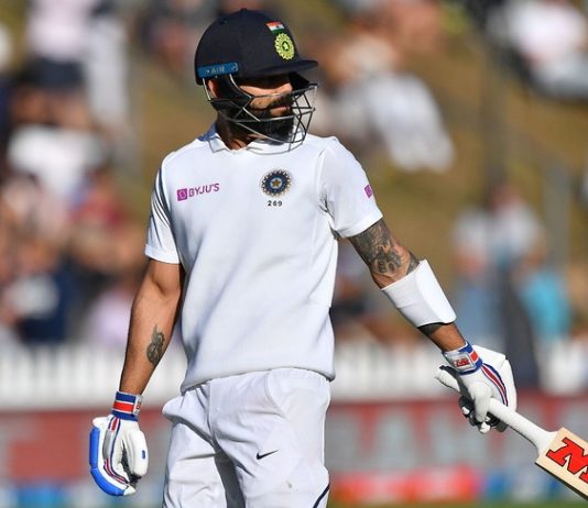 न्यूजीलैंड दौरा- कप्तान कोहली का खराब प्रदर्शन जारी, क्राइस्टचर्च में 3 रन पर आउट