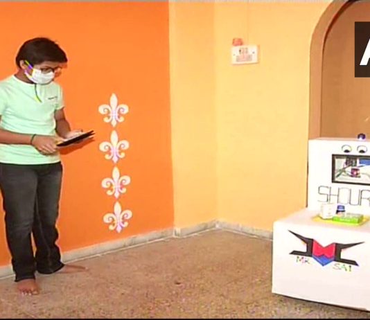 महाराष्ट्र: सातवीं के छात्र ने बनाया रोबोट, रोकेगा कोरोना संक्रमण!