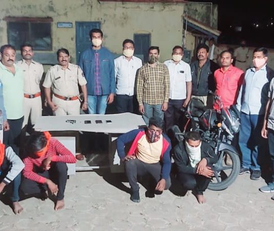 औरंगाबाद : फिरौती के लिए बंदूक की नोंक पर व्यापारी के अपहरण का प्रयास असफल, सभी आरोपी गिरफ्तार