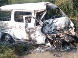 गुजरात : कार में लगी आग से एक ही परिवार के 7 की मौत