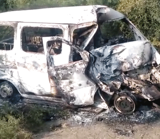 गुजरात : कार में लगी आग से एक ही परिवार के 7 की मौत