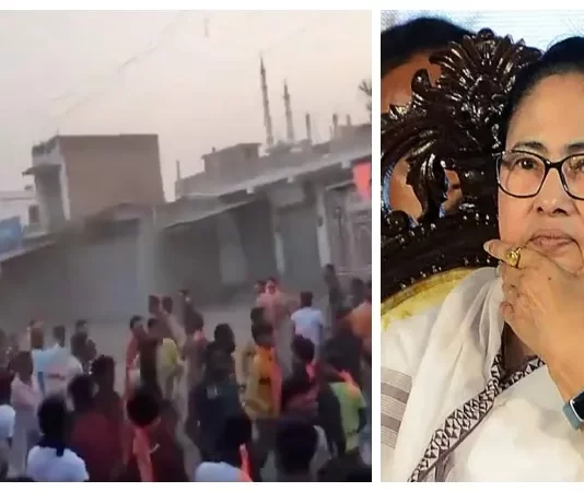 रामनवमी के दिन फिर हिंसे की आग में जला बंगाल, हिंसा का वीडियो वायरल