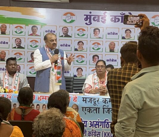 महाराष्ट्र: कामगारों पर हो रहे अत्याचार को लेकर सरकार पर जमकर बरसे पण्डित सुखबीर शर्मा